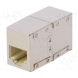 Logilink Cat.6 RJ45 Inline Coupler STP, shielded, mini type