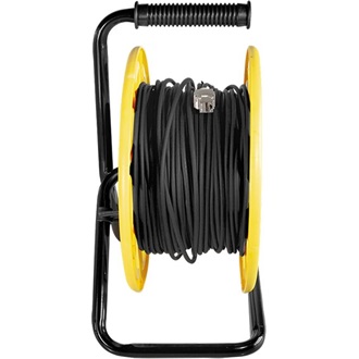 LogiLink Mobil RJ45 CAT7 S/FTP -> RJ45 CAT7 S/FTP F/F adatkábel 60m fekete TPE