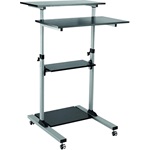 Logilink Compact Mobile Stand Up Computer Workstation