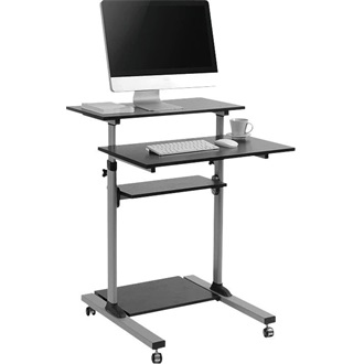 Logilink Compact Mobile Stand Up Computer Workstation