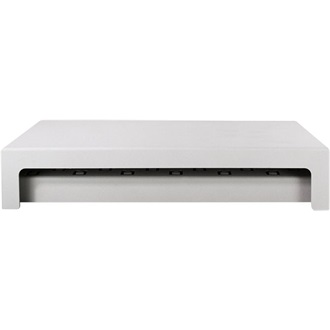 Logilink Consolidation point box 12-port, desk/wall/rail mounting, grey