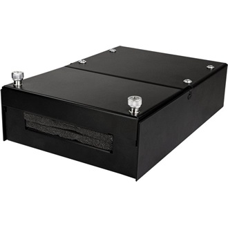 Logilink Consolidation point box for 4 keystone jacks, black