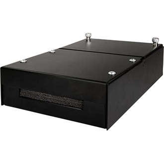 Logilink Consolidation point box for 4 keystone jacks, black