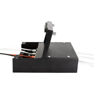 Logilink Consolidation point box for 4 keystone jacks, black