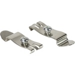 Logilink DIN-Rail mounting brackets, stainless steel, 2pcs.