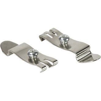 Logilink DIN-Rail mounting brackets, stainless steel, 2pcs.