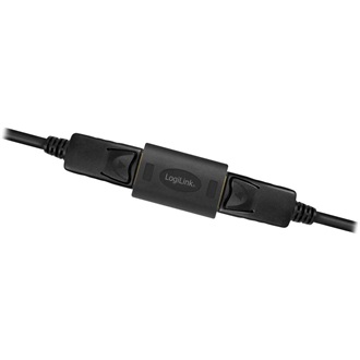 LogiLink DisplayPort 1.4 -> DisplayPort 1.4 F/F adapter fekete