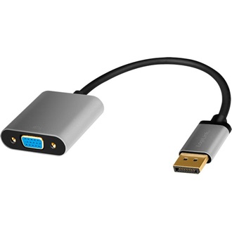 LogiLink Displayport -> VGA M/F adapter 0.15m szürke