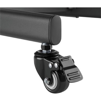 Logilink Display cart, 32"-55", height adjustable, black