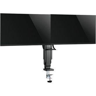 Logilink Dual Monitor mount, 17"-27", steel, space-saving