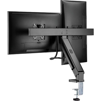 Logilink Dual Monitor mount, 17"-27", steel, space-saving