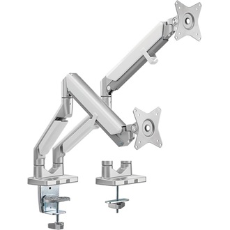 Logilink Dual Monitor mount, 17"-32", aluminum, gas spring, curved screens