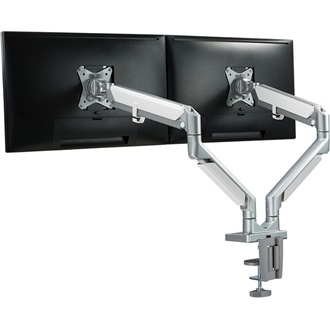 Logilink Dual Monitor mount, 17"-32", aluminum, gas spring, curved screens