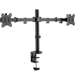 Logilink Dual Monitor mount, 17"-32", steel, 360° VESA plate