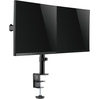 Logilink Dual Monitor mount, 17"-32", steel, 360° VESA plate