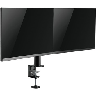 Logilink Dual Monitor mount, 17"-32", steel, 360° VESA plate, arm length: 380mm