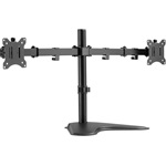 Logilink Dual Monitor stand, 17"-32", steel,  360° VESA plate