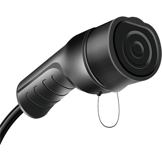 Logilink EV töltőkábel, Type 2, 3 fázis, spirál, 32 A, 22 kW, táskával, 5 m