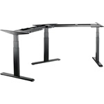 Logilink Electrically adjustable sit-stand desk frame, 120° angled