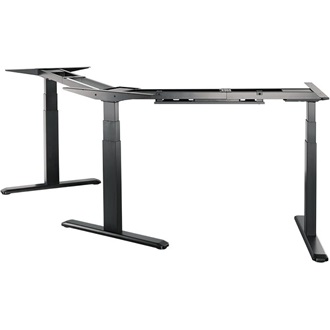 Logilink Electrically adjustable sit-stand desk frame, 120° angled