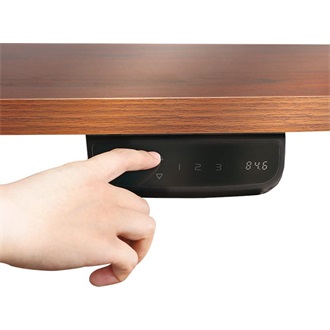 Logilink Electrically adjustable sit-stand desk frame, 120° angled