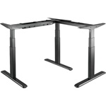 Logilink Electrically adjustable sit-stand desk frame, 90° L-shape