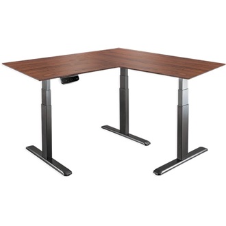 Logilink Electrically adjustable sit-stand desk frame, 90° L-shape