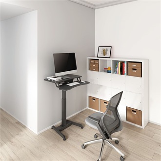 Logilink Electrically adjustable sit-stand workstation, w/ keyboard tray