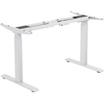 Logilink Elektromosan állítható asztalkeret, 3-szoros teleszkópos lábak, 2 motor, fehér