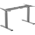 Logilink Elektromosan állítható asztalkeret, 3-szoros teleszkópos lábak, 2 motor, szürke