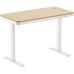 Logilink Elektromosan állítható magasságú asztal, vezeték nélküli töltés, 2x USB port