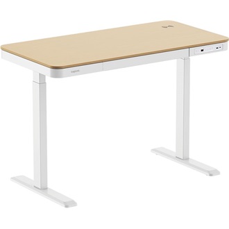 Logilink Elektromosan állítható magasságú asztal, vezeték nélküli töltés, 2x USB port