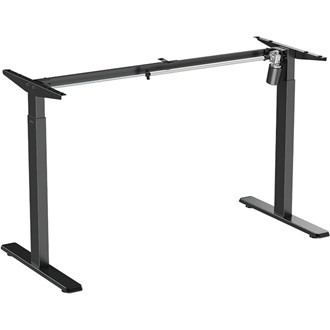 Logilink Elektromosan állítható ülő-állható asztalkeret, 1 motor, 710-1190 mm, fekete