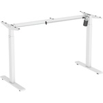Logilink Elektromosan állítható ülő-álló asztalkeret, 1 motor, 710-1190 mm, fehér