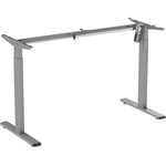 Logilink Elektromosan állítható ülő-álló asztalkeret, 1 motor, 710-1190 mm, szürke