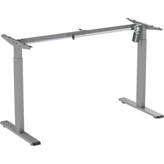 Logilink Elektromosan állítható ülő-álló asztalkeret, 1 motor, 710-1190 mm, szürke