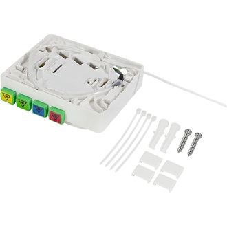 Logilink FTTH záródoboz 4 x SC/APC 20 m-es szerelőkábellel
