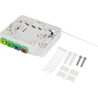 Logilink FTTH záródoboz 4 x SC/APC 30 m-es szerelőkábellel