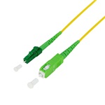LogiLink LC/APC -> SC/APC M/M adatkábel 20m sárga OS2, 9/125µm