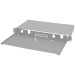 Logilink Fibre Optic Patch Panel 19"/1U, Sliding Type, grey, empty
