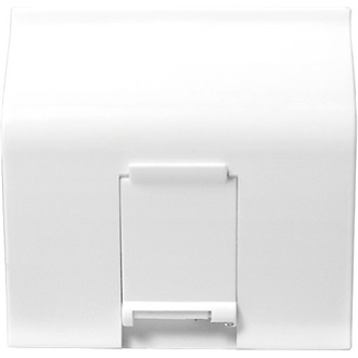 Logilink French Face Plate 45° type, 45*45 mm, 1 Port, white