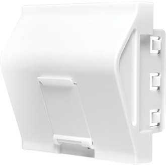 Logilink French Face Plate 45° type, 45*45 mm, 1 Port, white