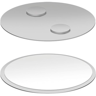 Logilink Füstérzékelő rögzítő készlet O4 cm, mágneses