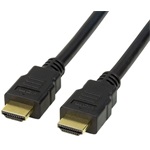 LogiLink HDMI 2.1 Ethernet -> HDMI 2.1 Ethernet M/M video kábel 1m fekete