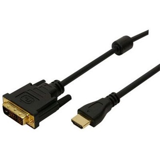LogiLink HDMI 1.4 -> DVI-D M/M video kábel 5m fekete