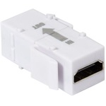 LogiLink HDMI 1.4 -> HDMI 1.4 F/F keystone modul fehér