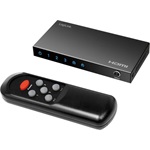 Logilink HDMI kapcsoló, 3x1 port, 4K/60 Hz, HDCP, HDR, CEC, RC