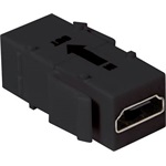 Logilink HDMI keystone csatlakozó, A/F   HDMI A/F, 4K/30 Hz, fekete
