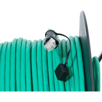 Logilink Hálózati kábeltekercs Cat.6A S/FTP 80 m patch kábel