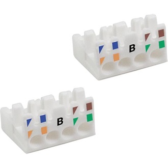 Logilink Helyszíni összeszerelés Cat.6A kábelcsatlakozó, árnyékolt, csavaros feszültségmentesítő